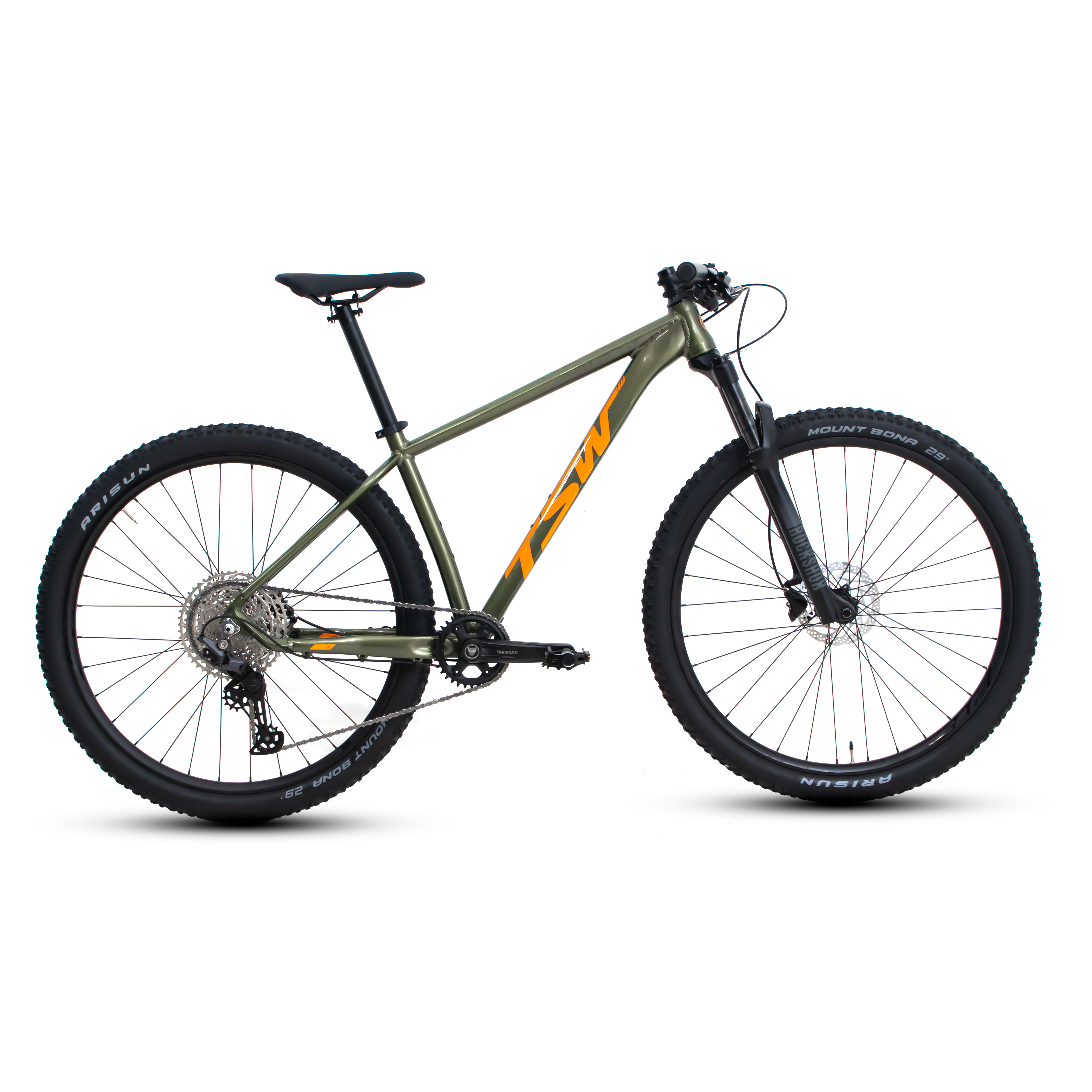 Bicicleta TSW Yukon | SM-12 | 2021/2022 - 15.5", Verde/Laranja