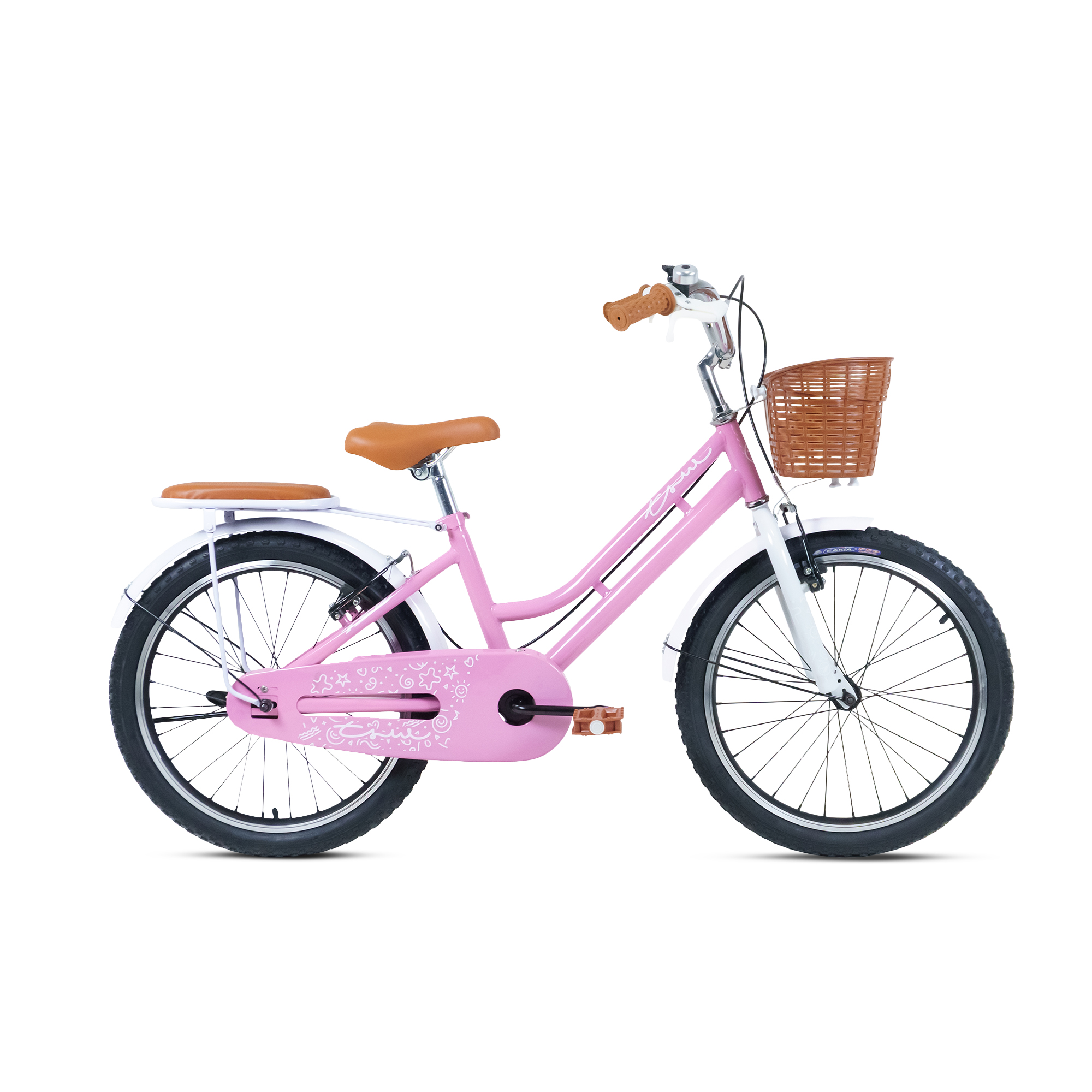 Bicicleta TSW Retrô Aro 20" - Rosa