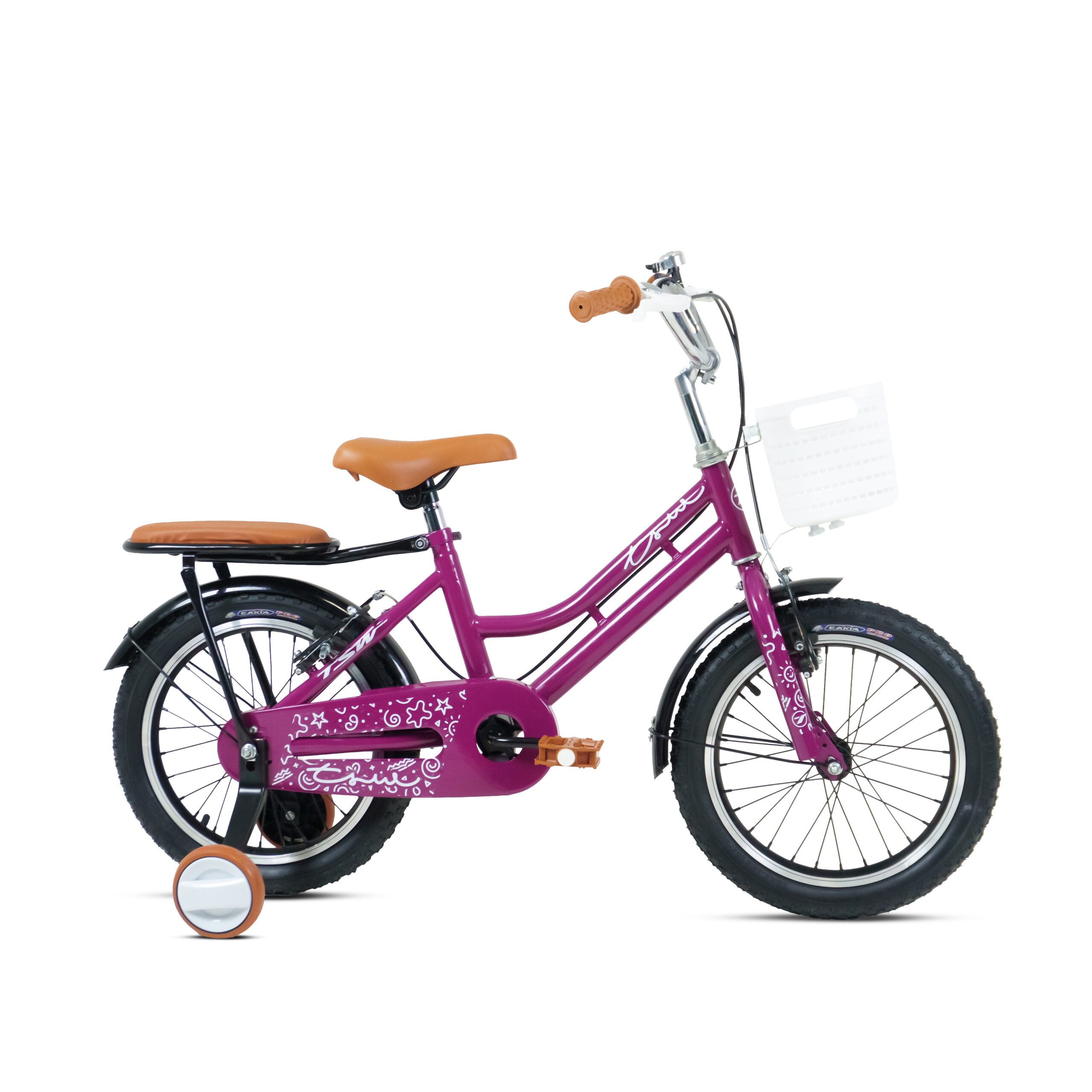 Bicicleta TSW Retrô Aro 16" - Violeta