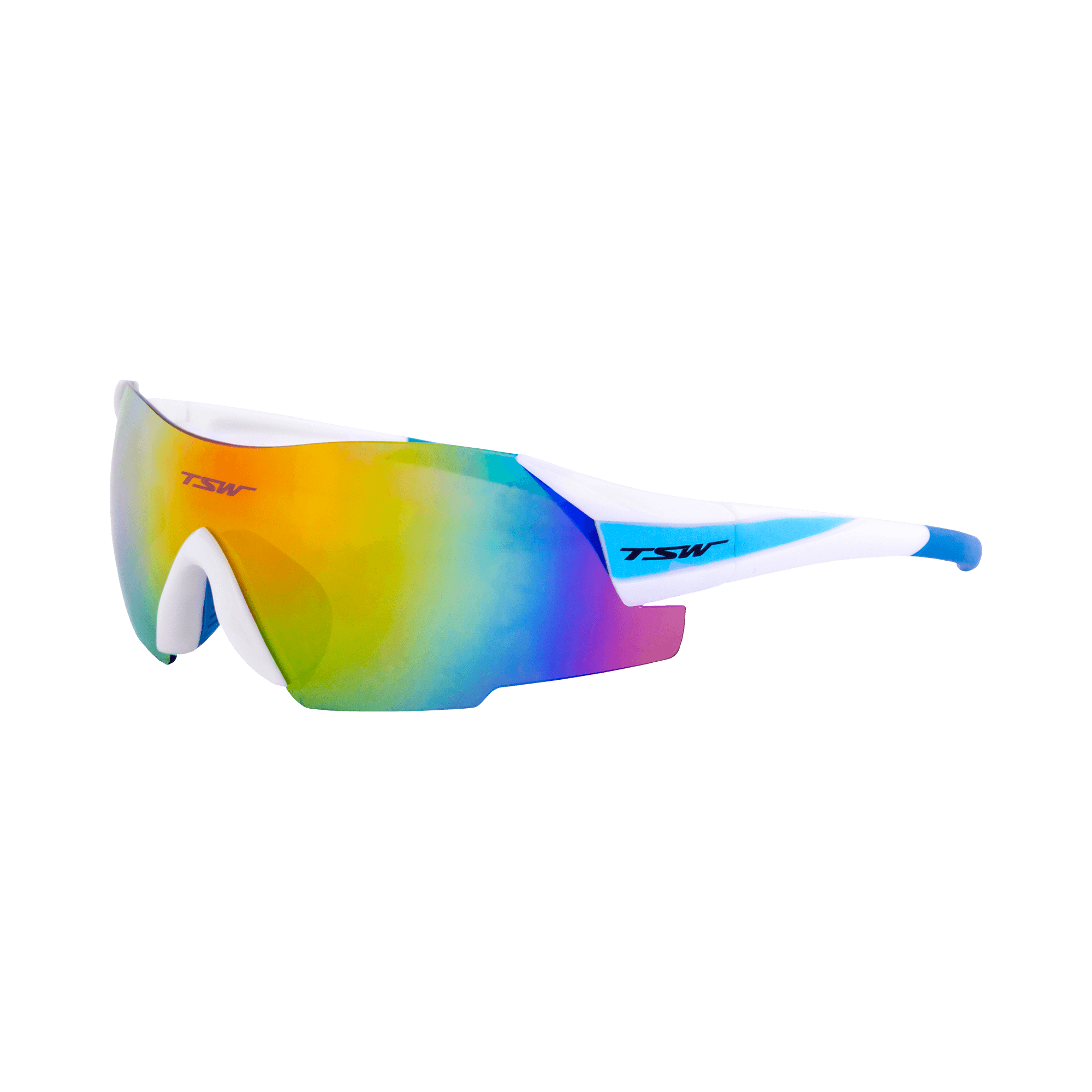 Óculos de ciclismo VITALUX - Branco/Azul