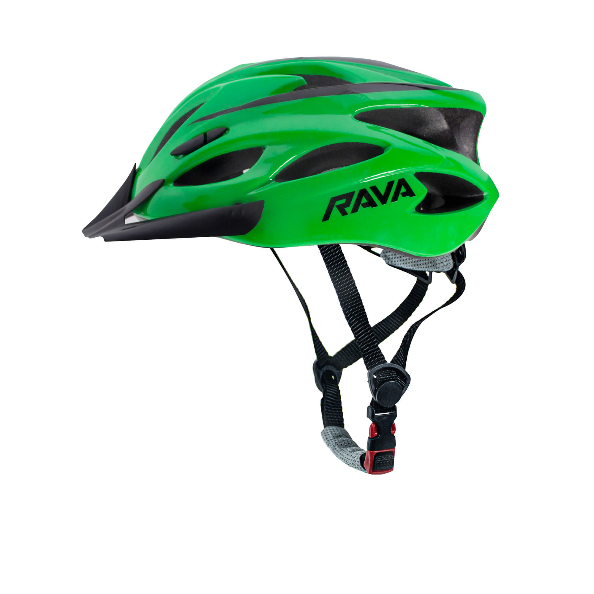 Capacete MTB Space New - Brilho - Verde, Médio 54-58