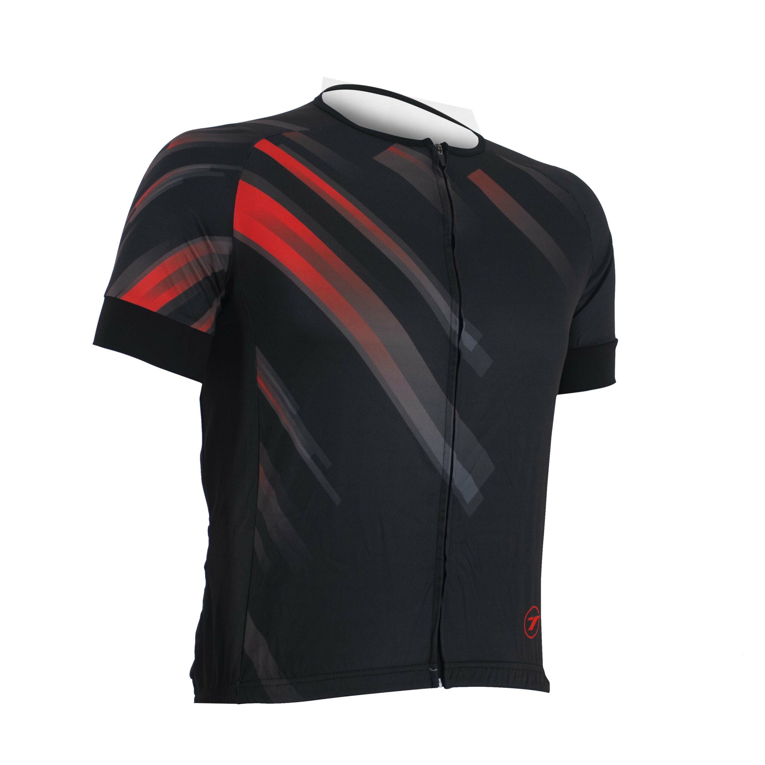 Camisa para ciclismo SUNNY | RIDE LINE - Preto/Vermelho, M