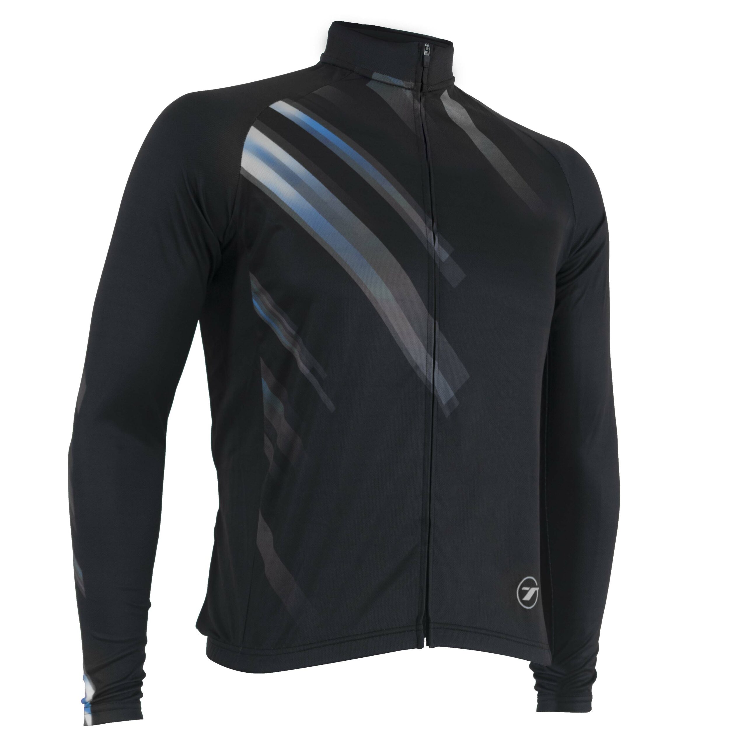 Camisa manga longa para ciclismo SUNNY | RIDE LINE - Preto/Cinza, P