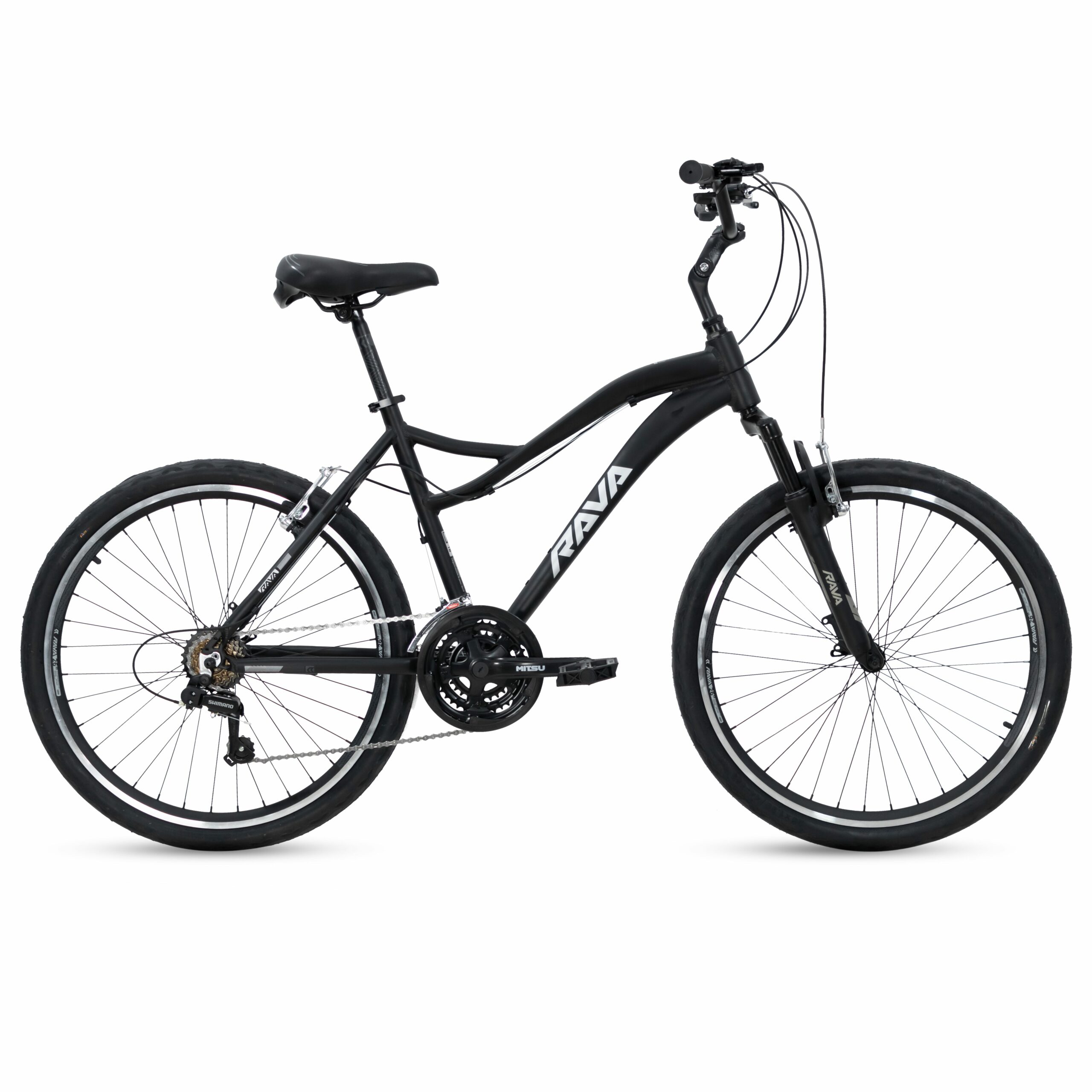 Bicicleta Rava Bolt 21 velocidades | 2020 - Preto/Cinza