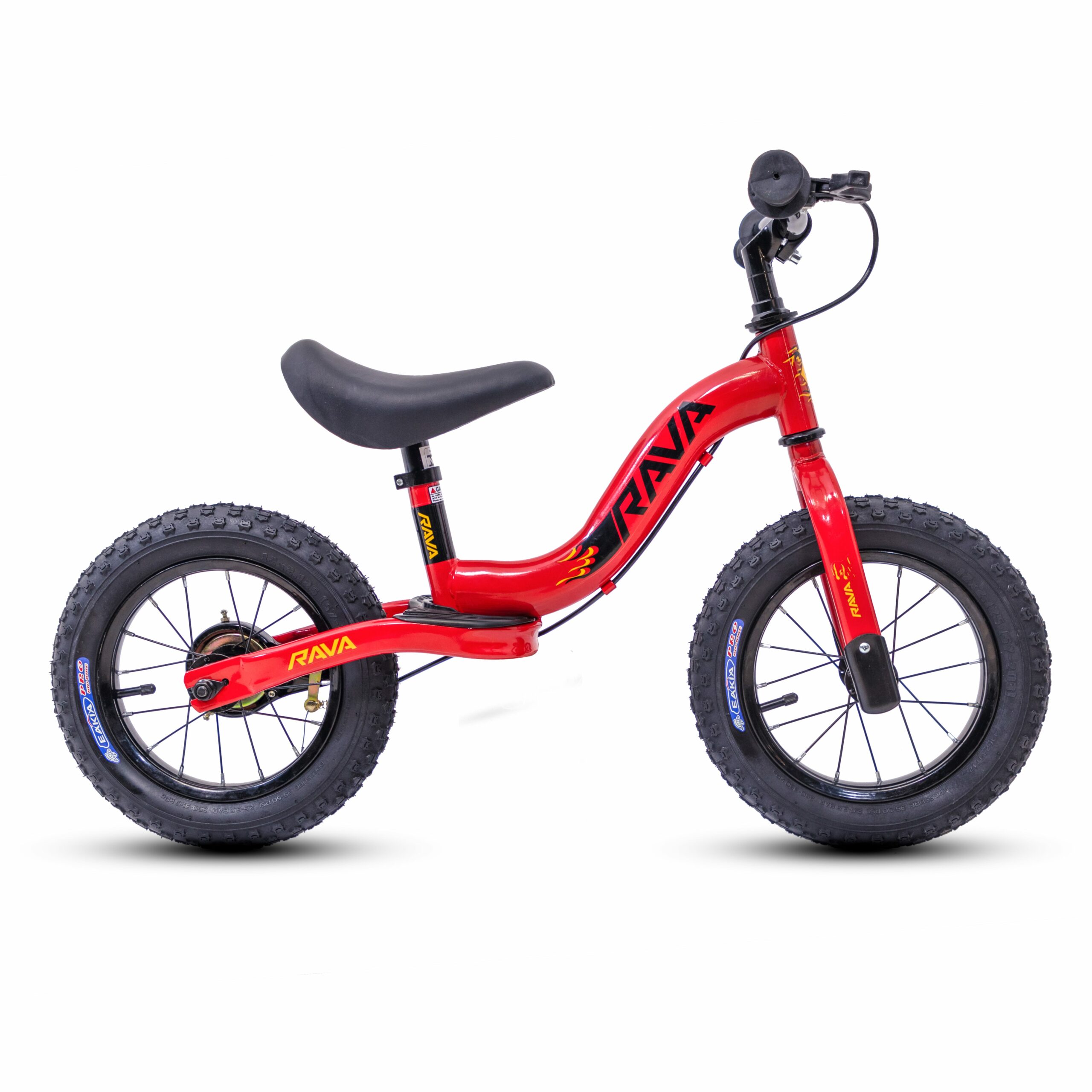 Bicicleta Infantil Rava Sunny | Pro - Preto/Vermelho