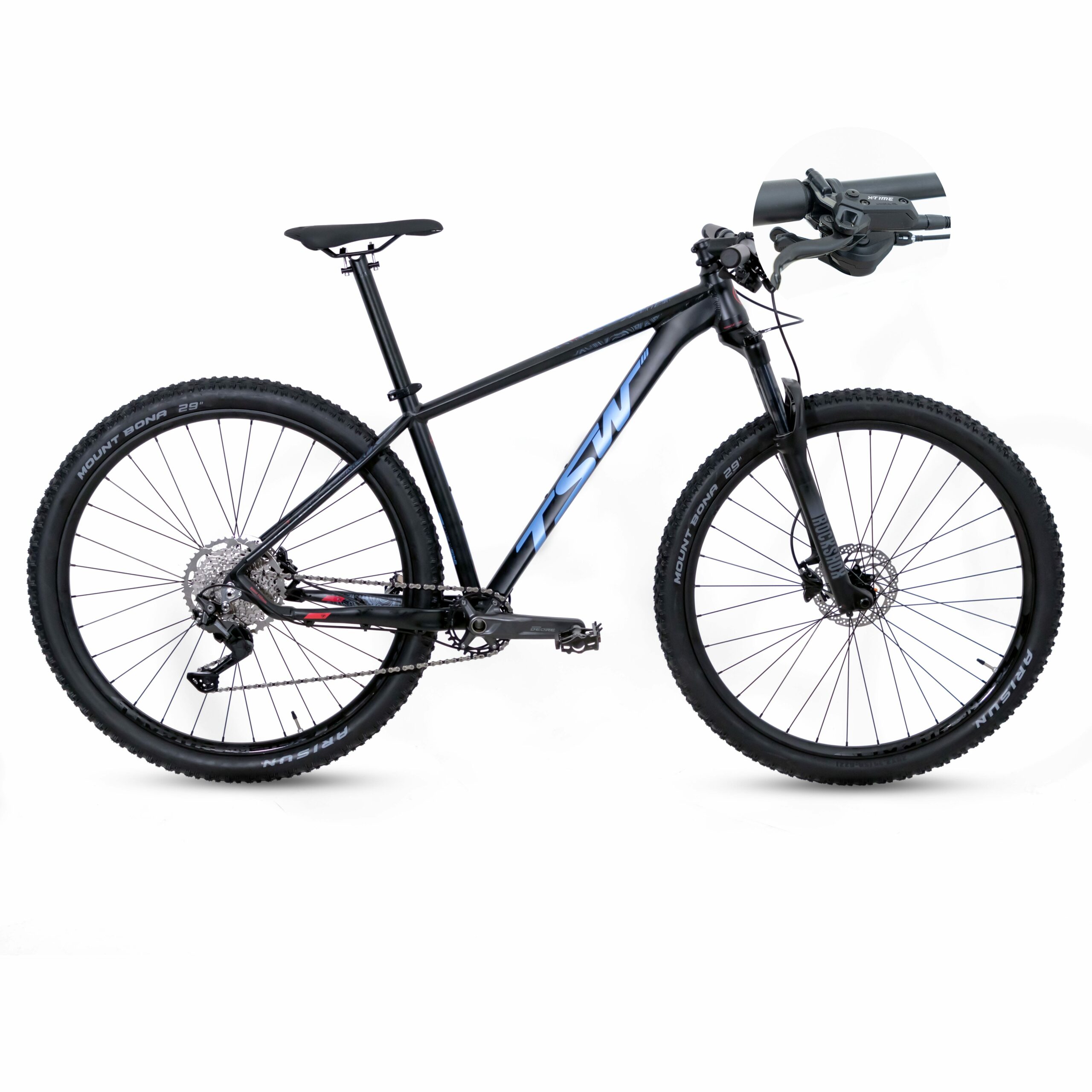 Bicicleta TSW Yukon - Freio X-Time | SH-10 | 2021/2022 - 17.5", Preto/Azul