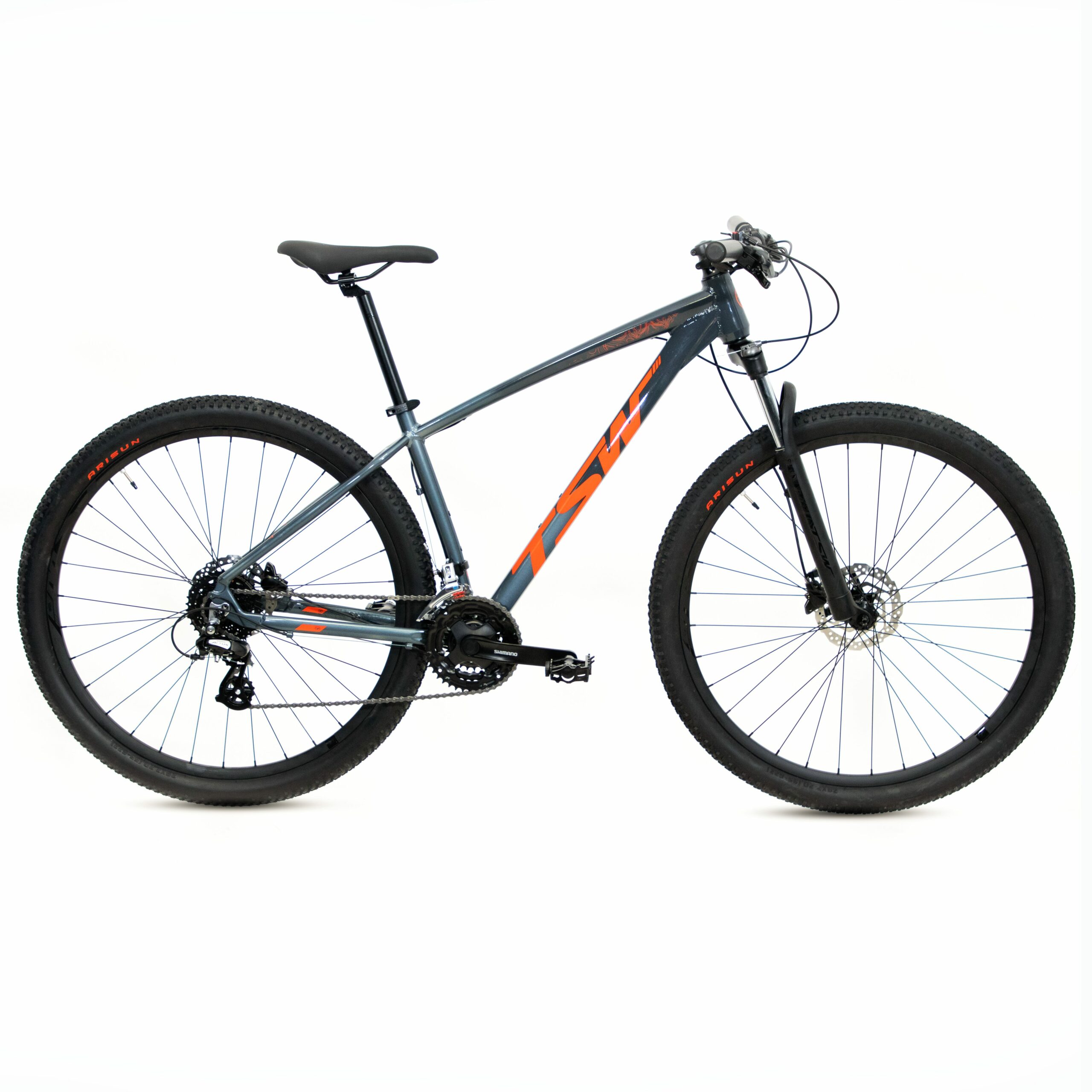Bicicleta TSW Hunch | 2021/2022 - 15.5", Cinza/Vermelho