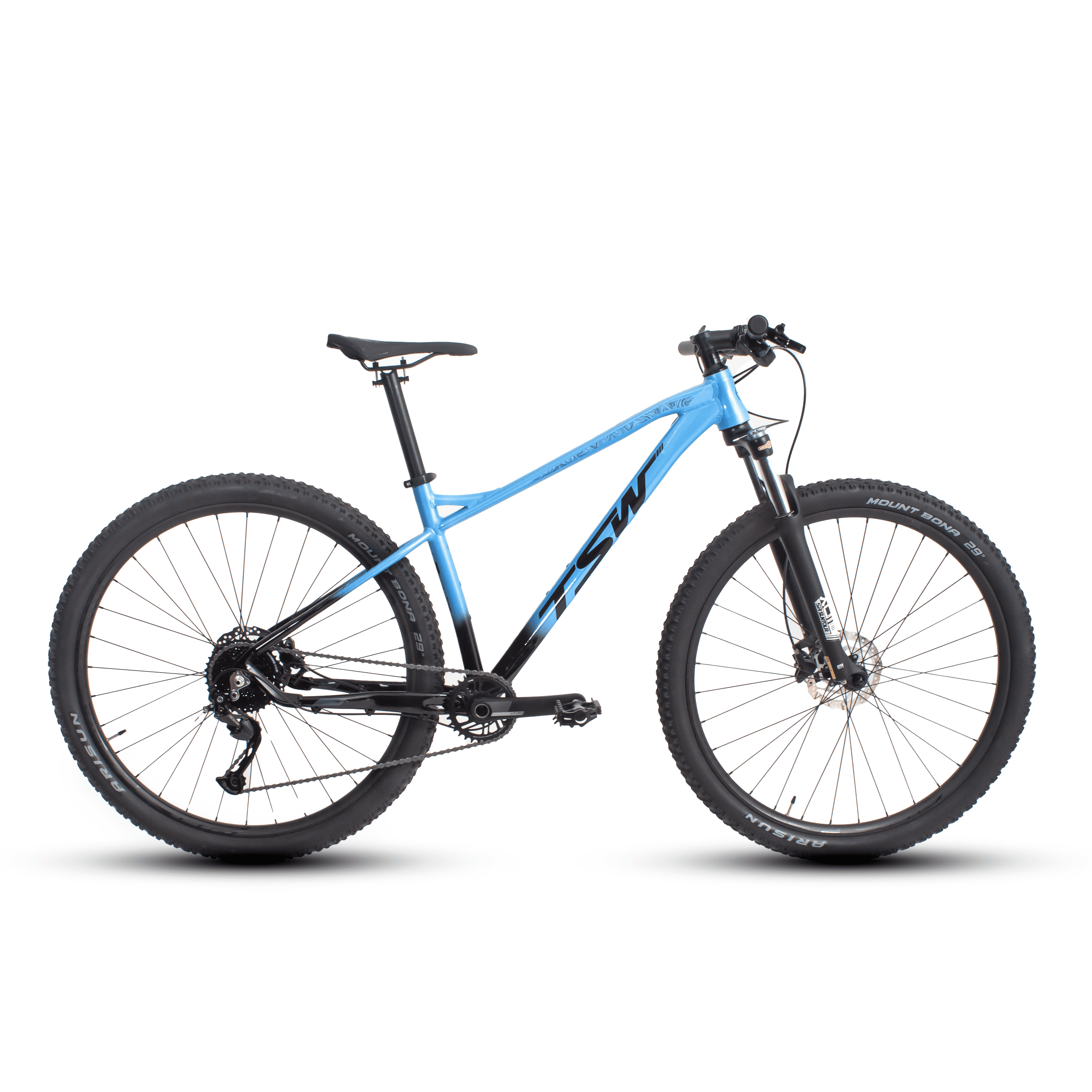 Bicicleta TSW Stamina | SR Suntour - 17", Azul/Preto