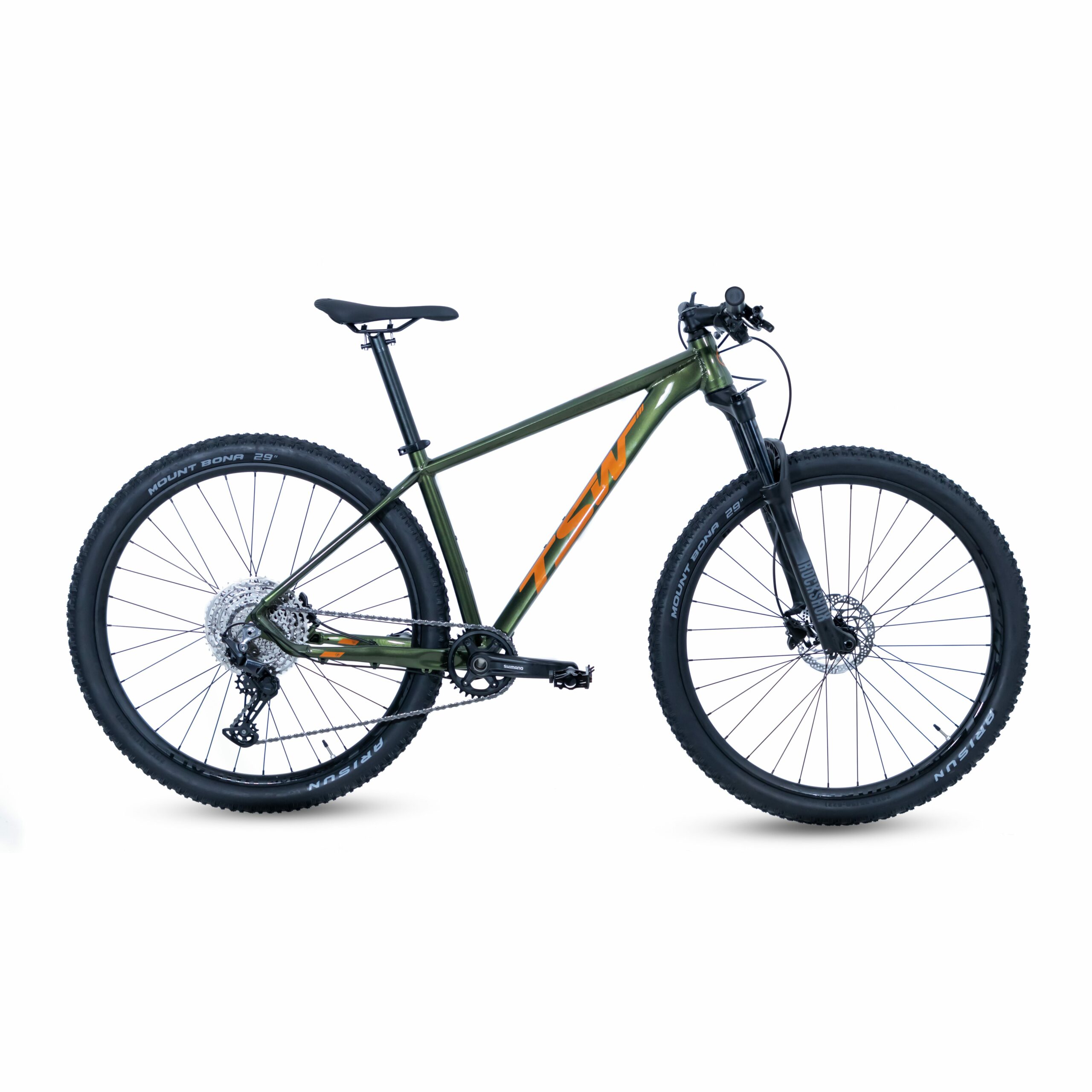 Bicicleta TSW Yukon | SH-12 | 2021/2022 - 15.5", Verde/Laranja