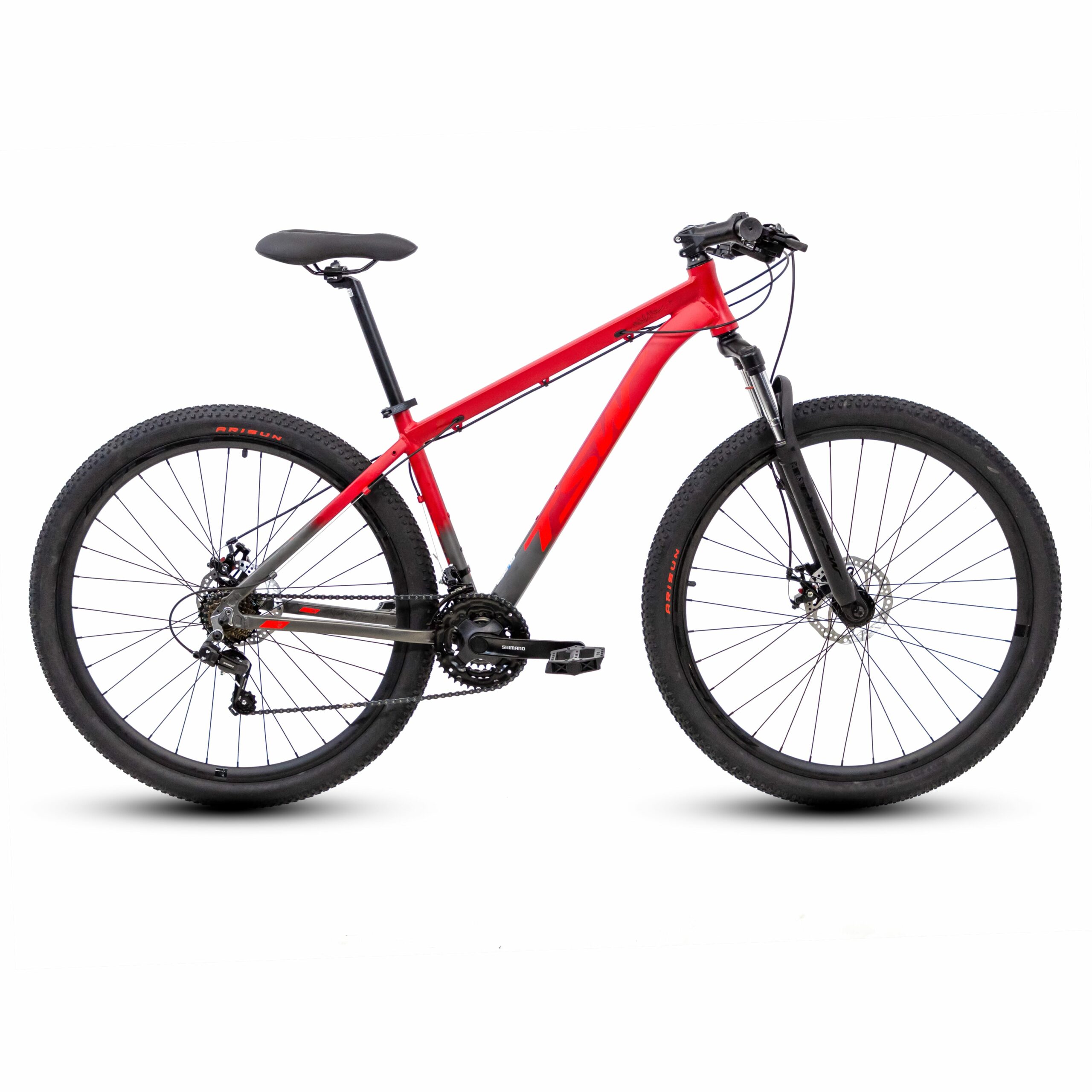 Bicicleta TSW Ride | 2021/2022 - 15.5", Cinza/Vermelho