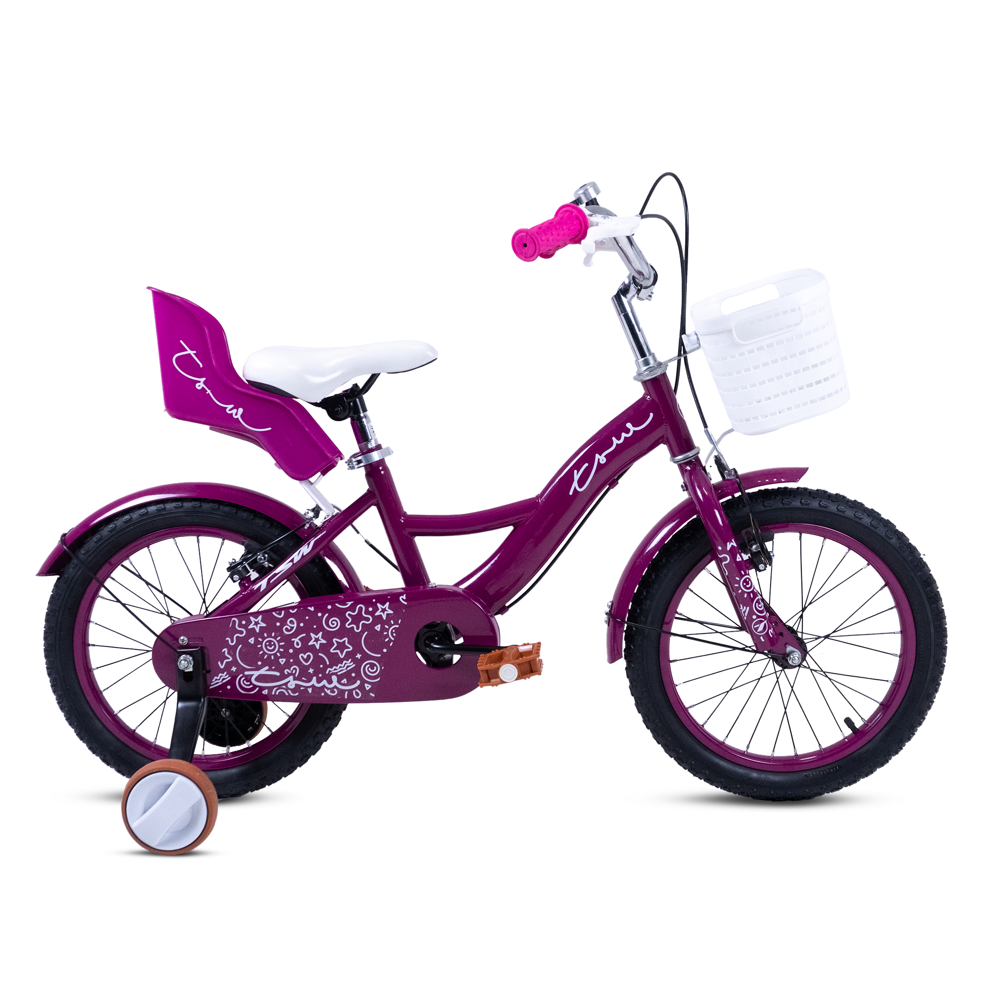 Bicicleta TSW Posh Aro 16" - Violeta Bicicleta TSW Posh Aro 16" - Violeta