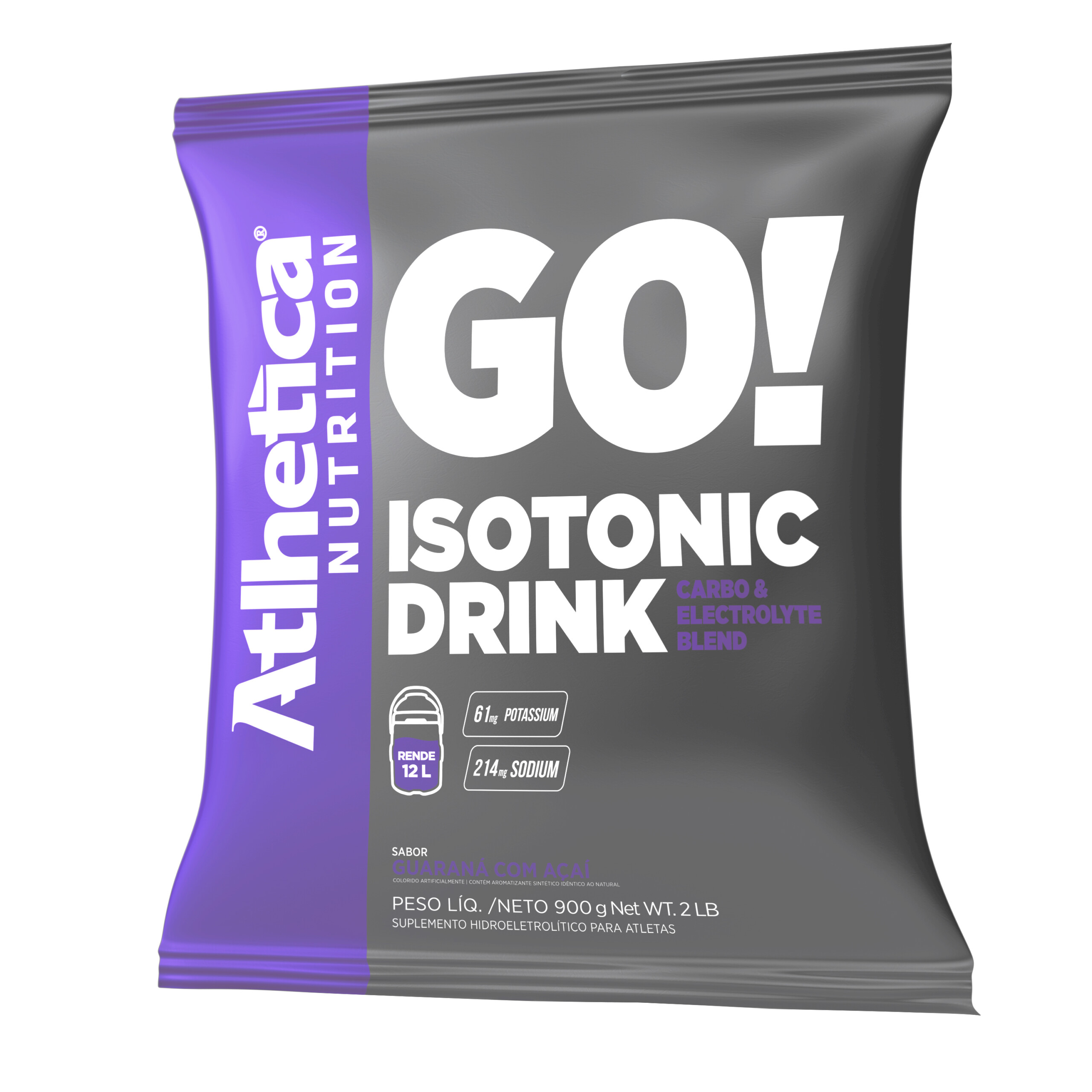 Atlhetica Nutrition • Go! Isotonic Drink | Pó - Guaraná com açaí