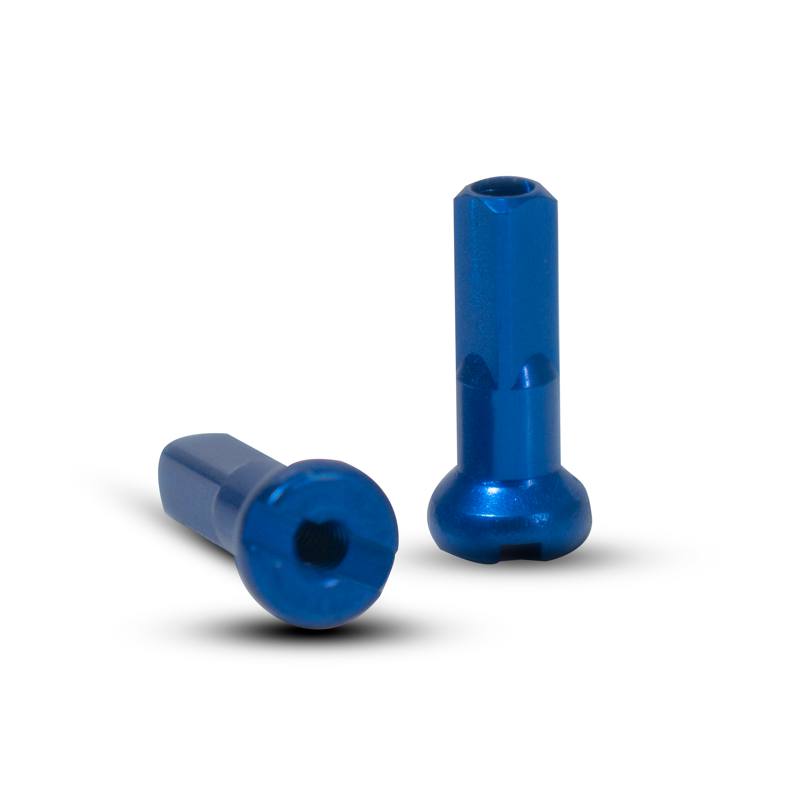 Niple alumínio 14mm - Azul