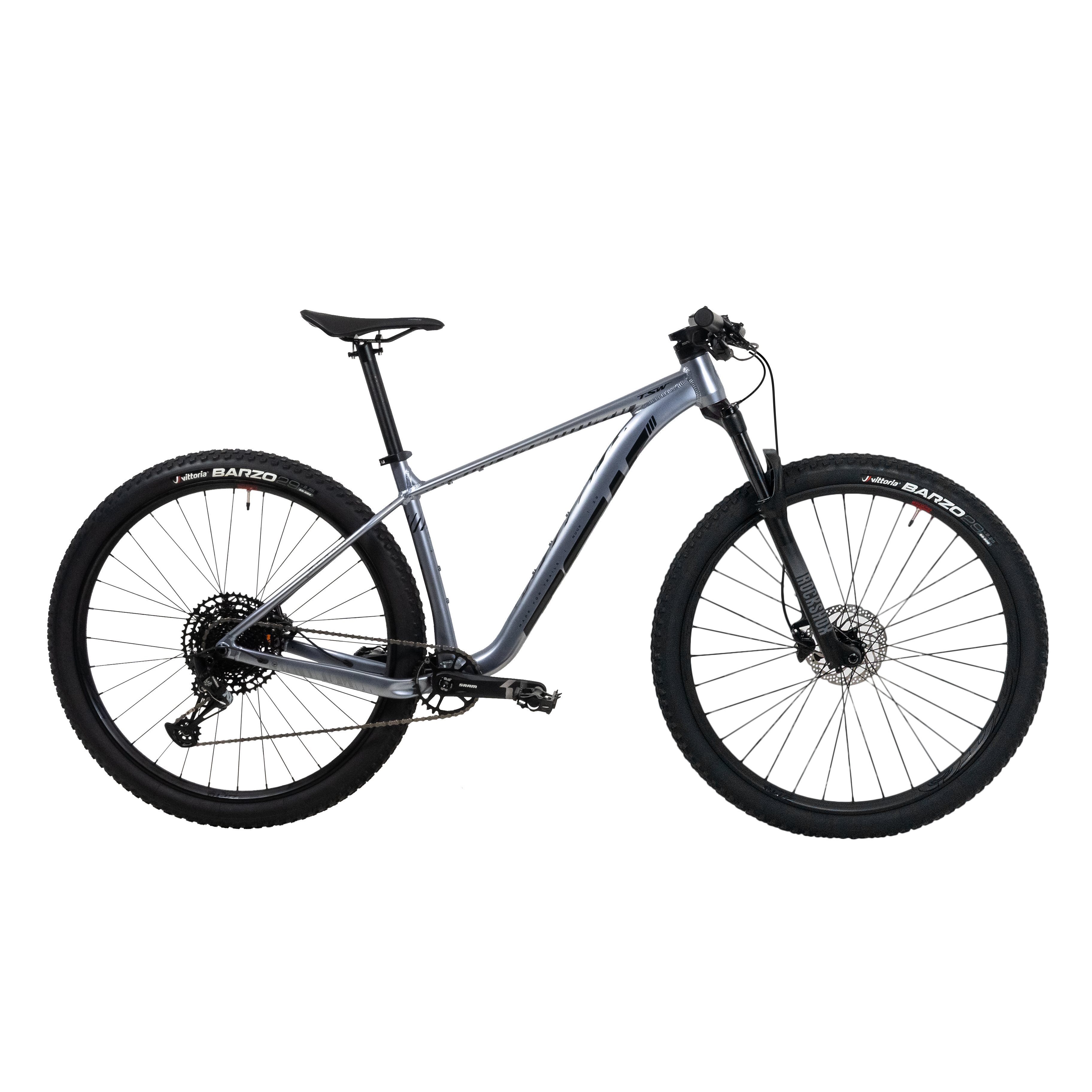 Bicicleta TSW Nuuk NX RS | 2024 - XL, Cinza/Preto