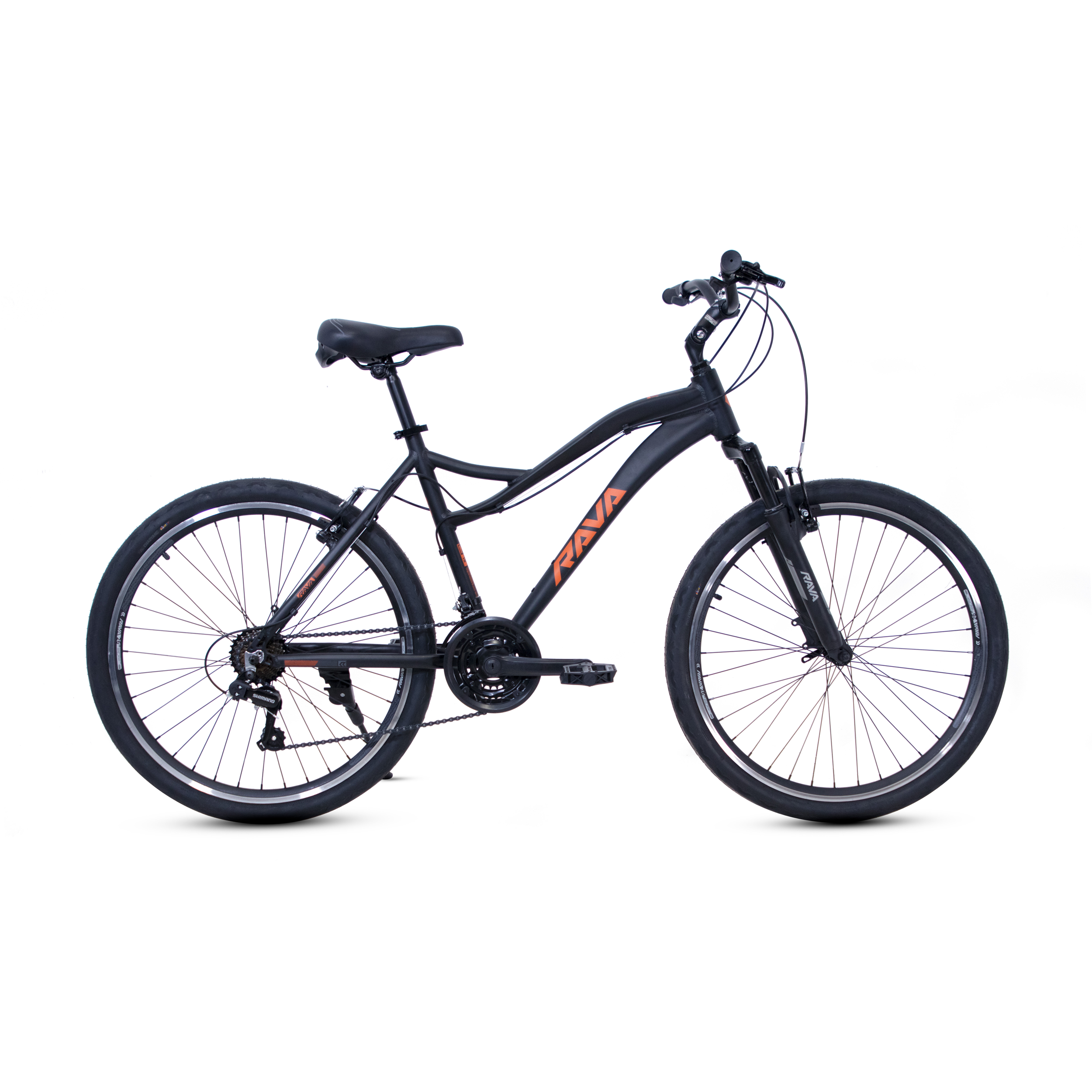 Bicicleta Rava Bolt 2023 - Laranja/Preto