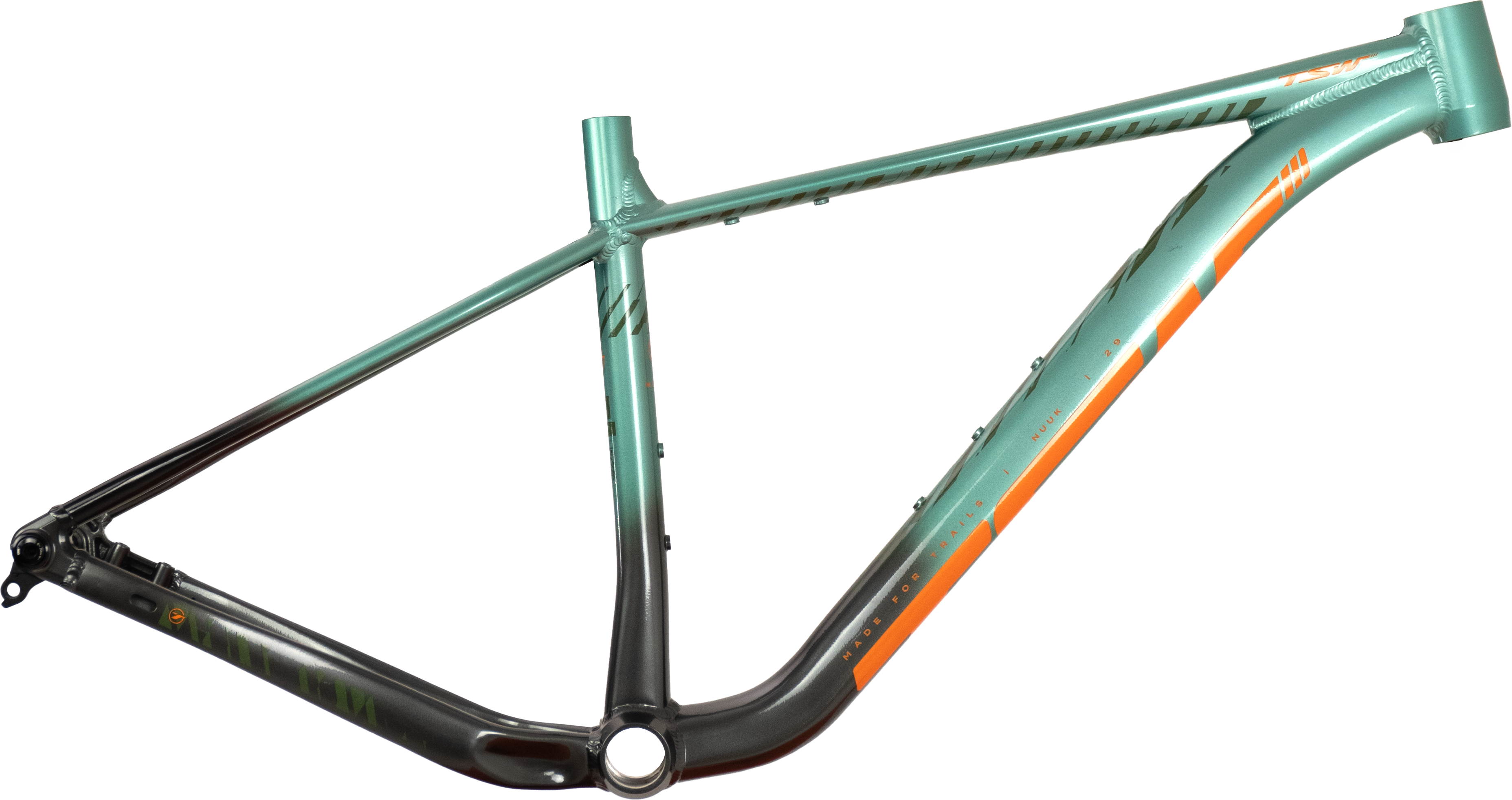 Quadro Nuuk 2024 - Verde/Cinza/Laranja, S