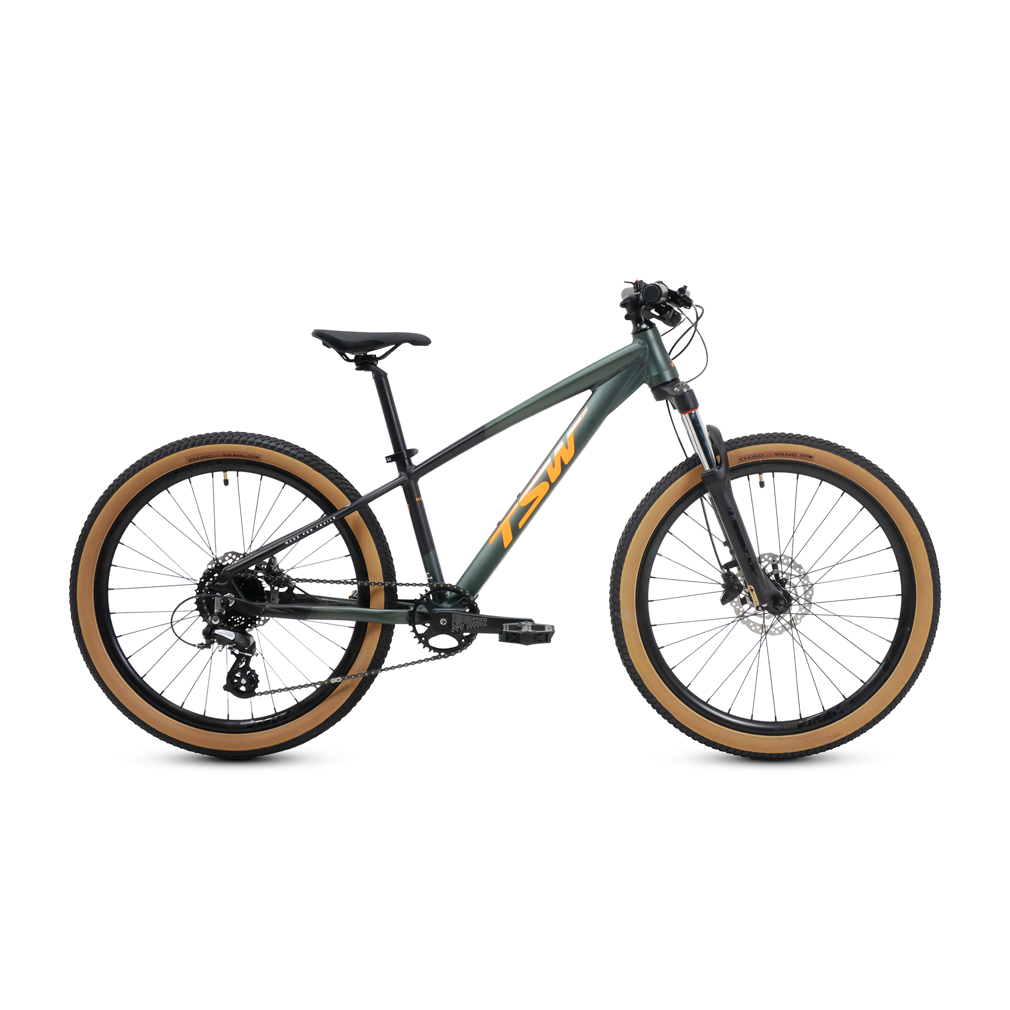 HUNCH 24" 8v Altus - Verde/Preto