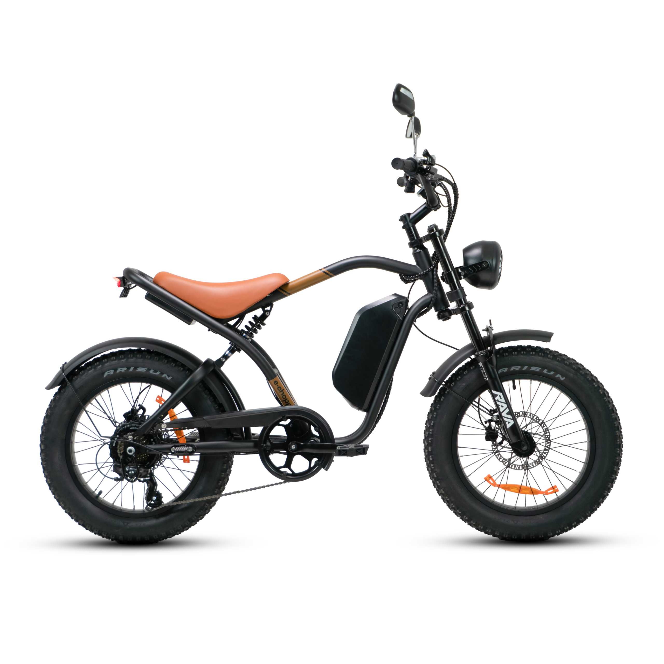 E-CHOPPER STEEL - Preto