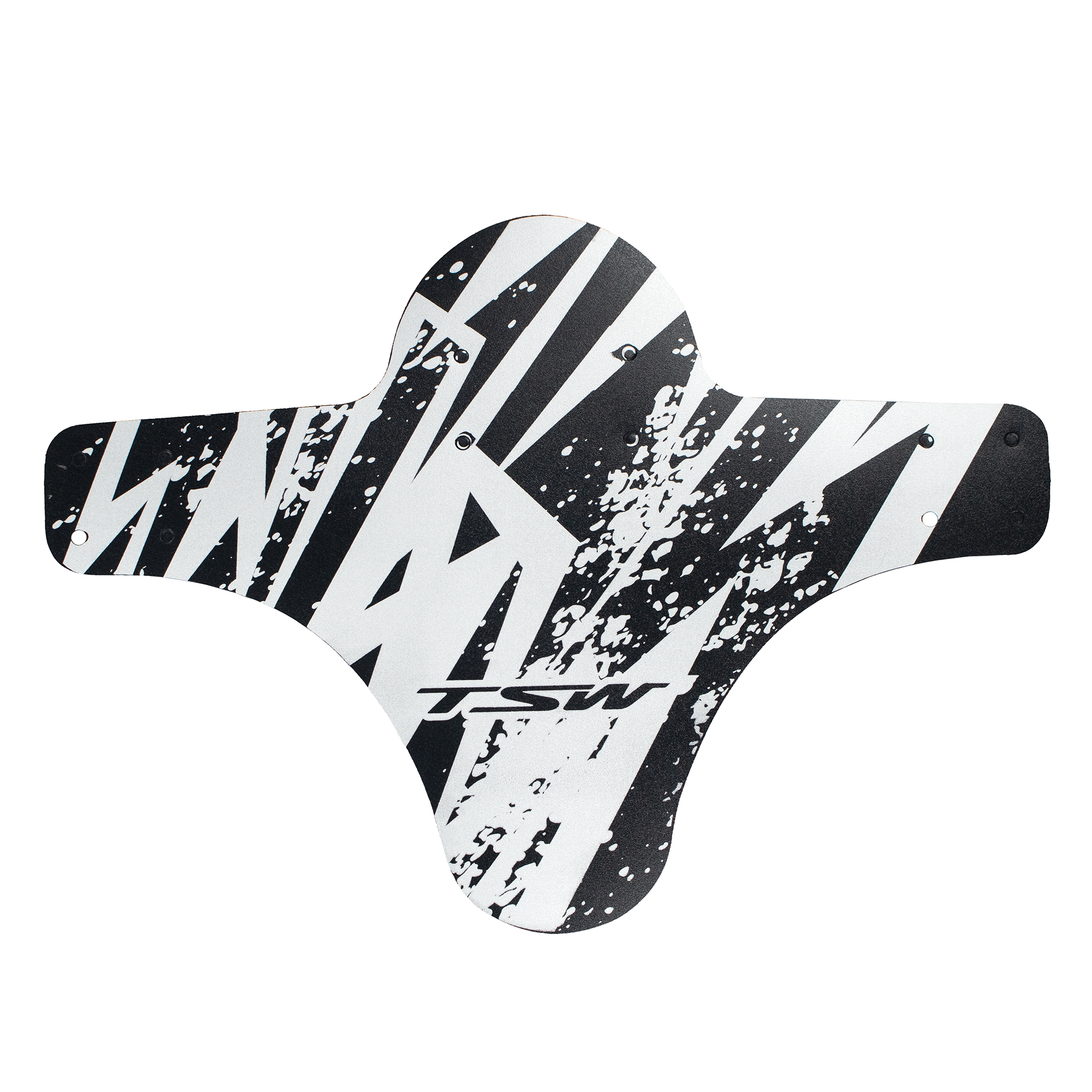 PARALAMA DIANTEIRO NYLON MOD. 14 - Branco/Preto