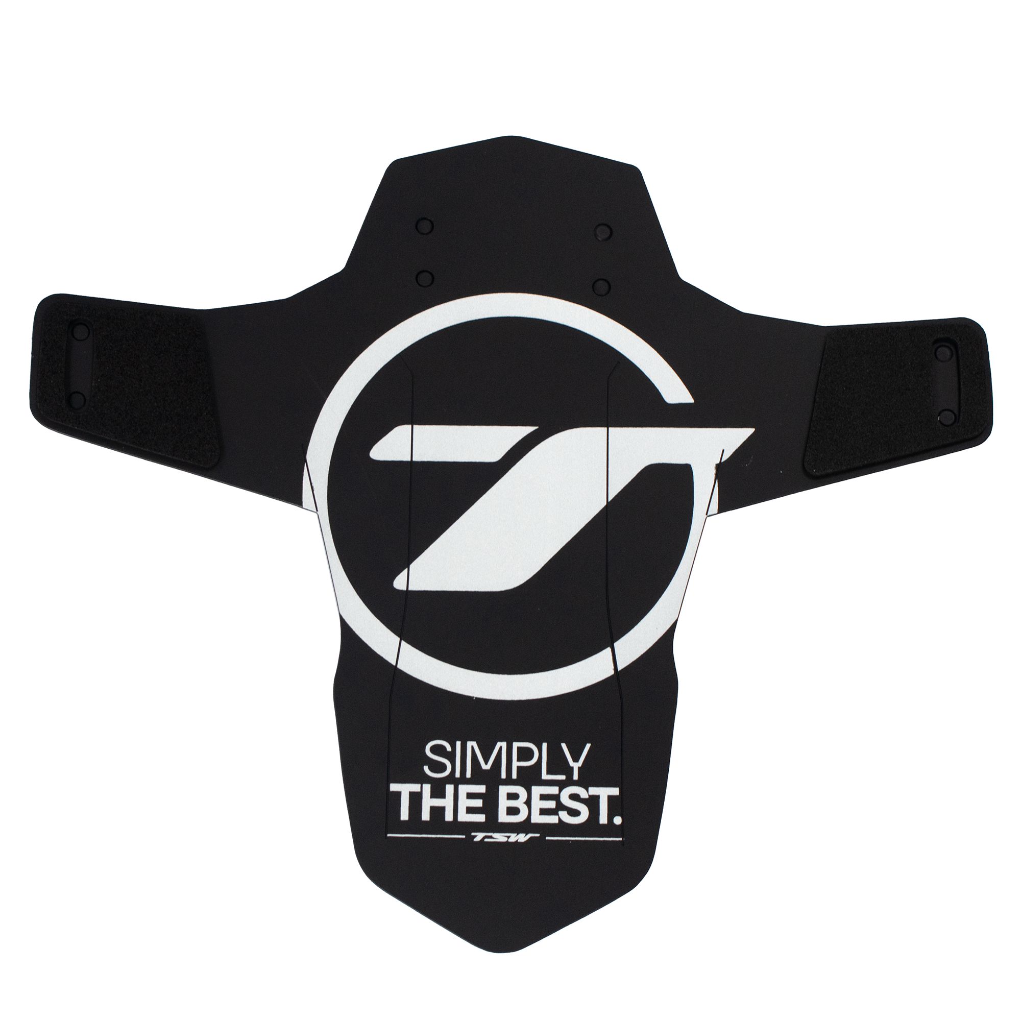 PARALAMA DIANTEIRO NYLON MOD. 13 - Branco/Preto