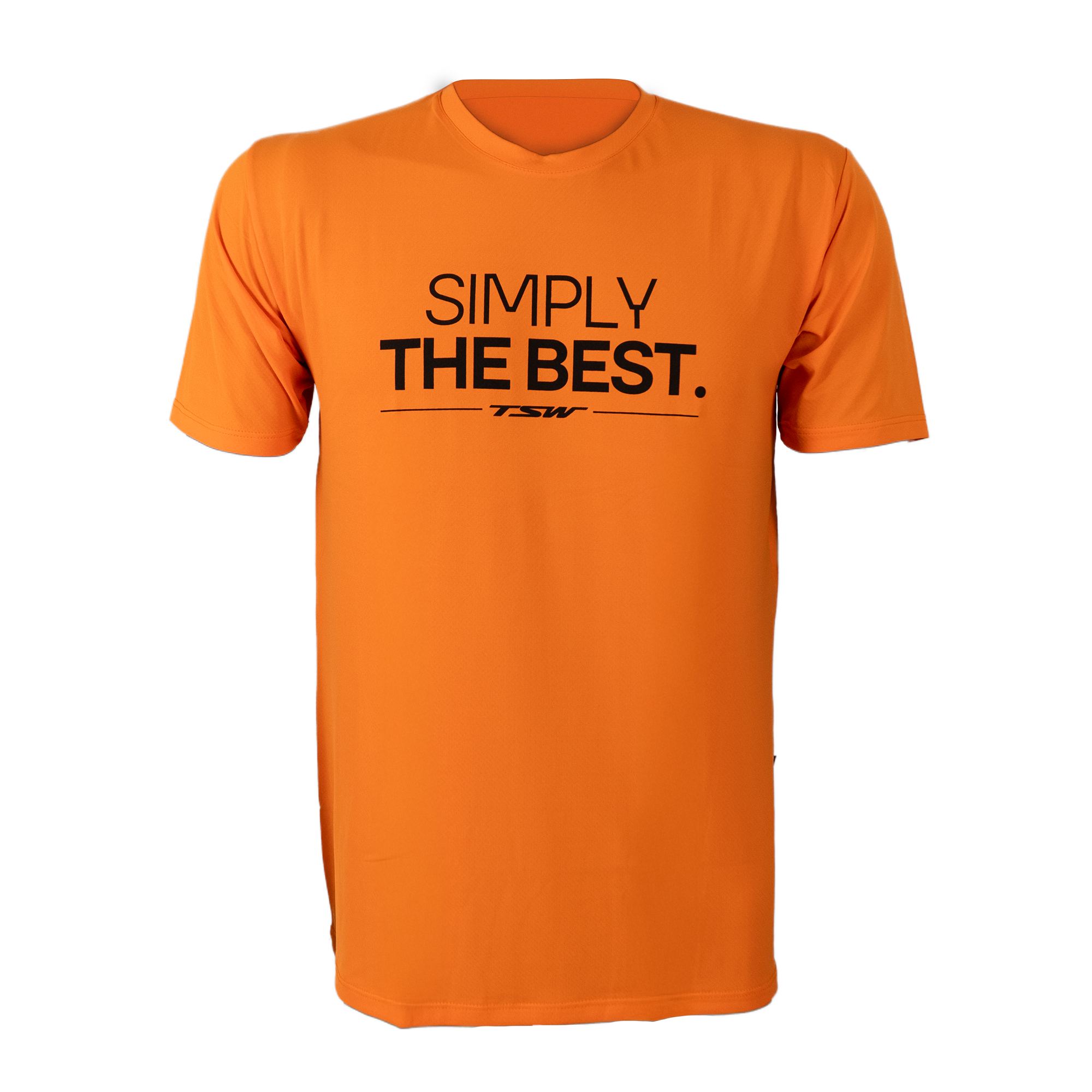 CAMISA CASUAL T-DRY SIMPLY THE BEST TSW - Laranja/Preto, M