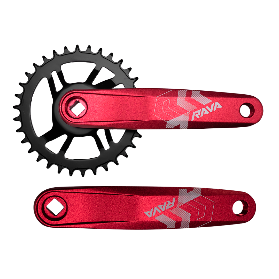 ENGRENAGEM SINGLE 34D. X170MM C/ BRAÇO MOD 2 - Vermelho