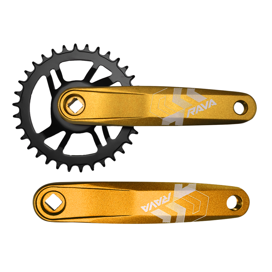 ENGRENAGEM SINGLE 34D. X170MM C/ BRAÇO MOD 2 - Amarelo