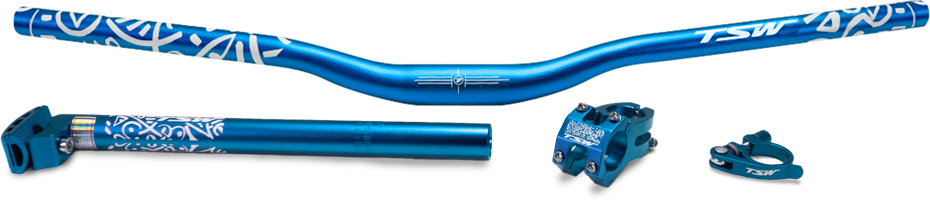 KIT DE MONTAGEM TS-01 - Azul